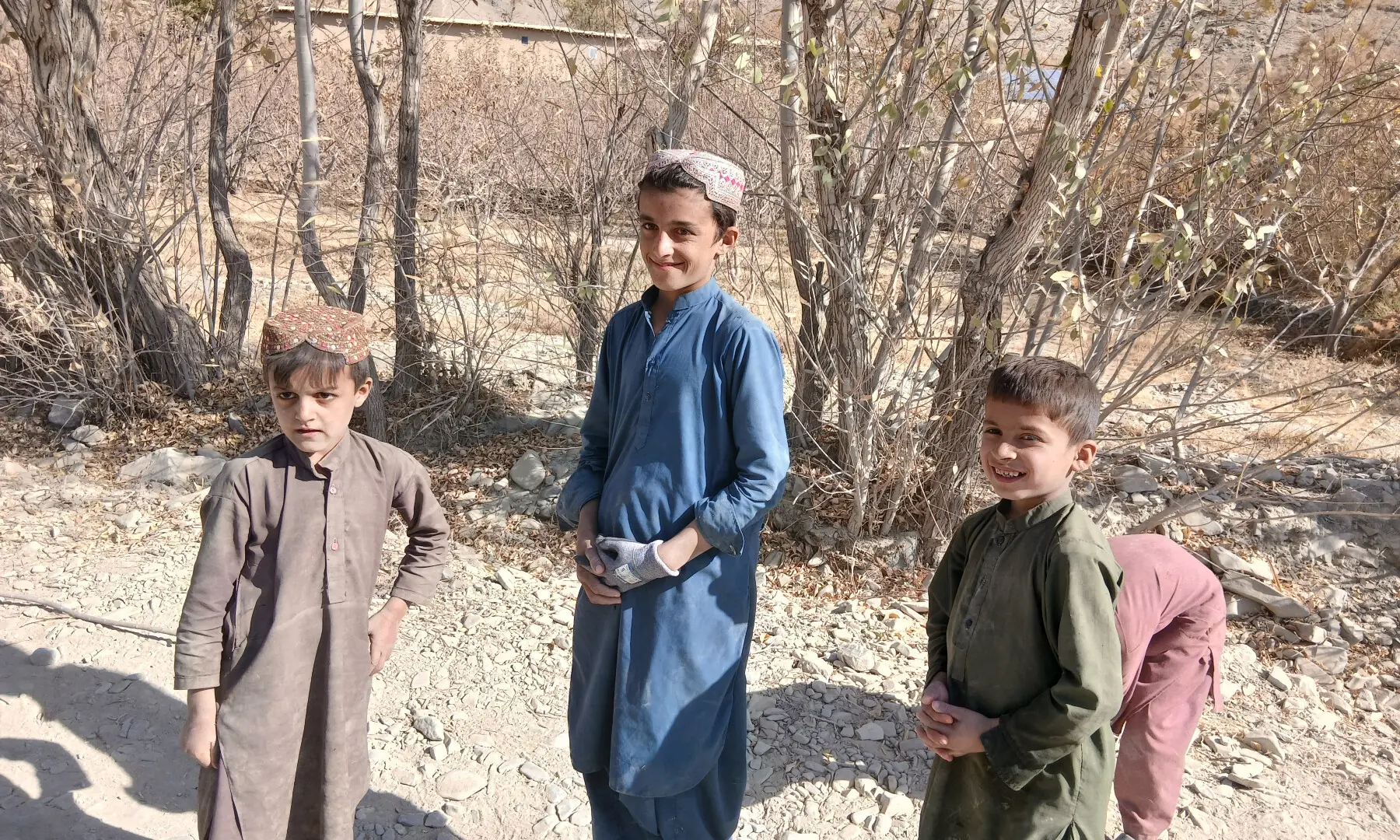 Children in Sanzalla, Pishin. &mdash; photo by author