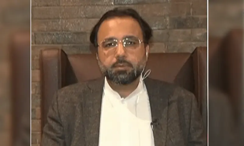 Federal Minister for Overseas Pakistanis Chaudhry Salik Hussain. — DawnNewsTV/File