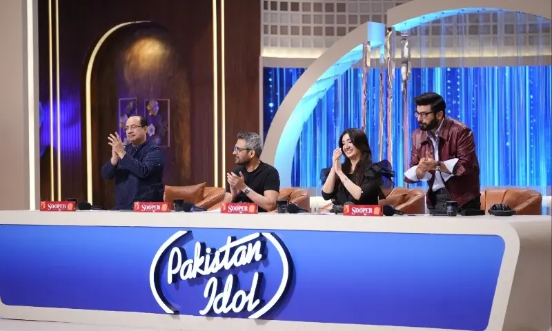 Pakistan Idol judges&rsquo; panel: Rahat Fateh Ali Khan, Bilal Maqsood, Zeb Bangash and Fawad Khan
