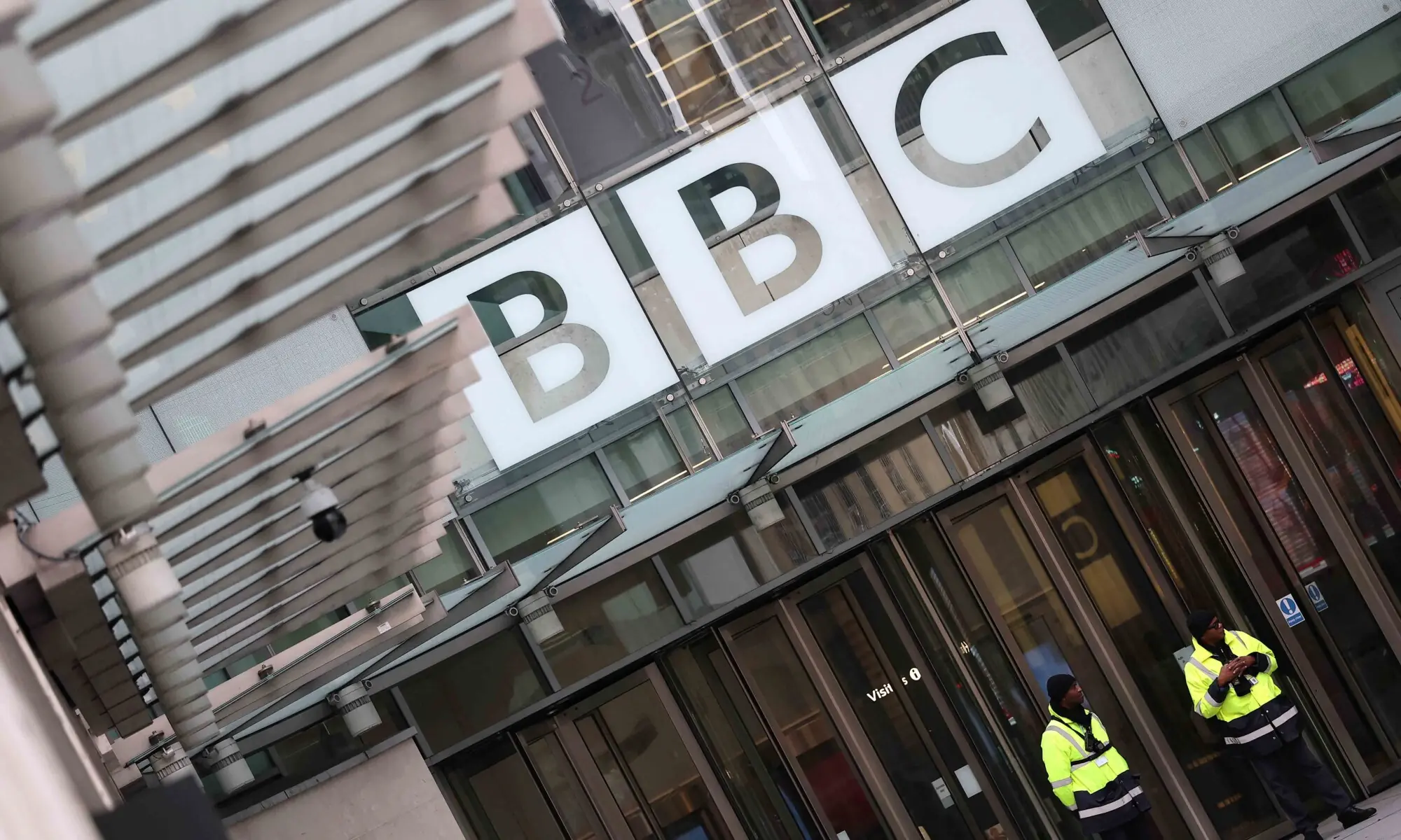 Members of security work outside BBC Broadcasting House, as US President Donald Trump has said he would likely sue the BBC for as much as $5 billion after the British broadcaster admitted it wrongly edited a video of a speech he gave, in London, Britain, November 16, 2025. — Reuters Members of security work outside BBC Broadcasting House, as US President Donald Trump has said he would likely sue the BBC for as much as $5 billion after the British broadcaster admitted it wrongly edited a video of a speech he gave, in London, Britain, November 16, 2025. — Reuters