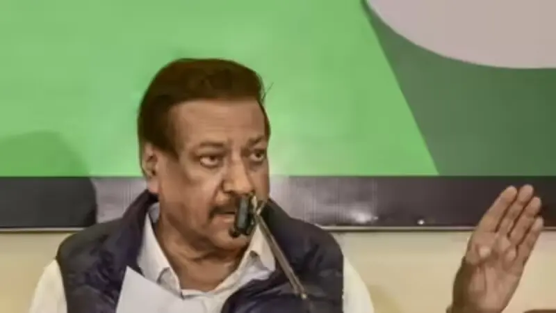 Former Maharashtra chief minister Prithviraj Chavan. &mdash; Photo courtesy Times of India
