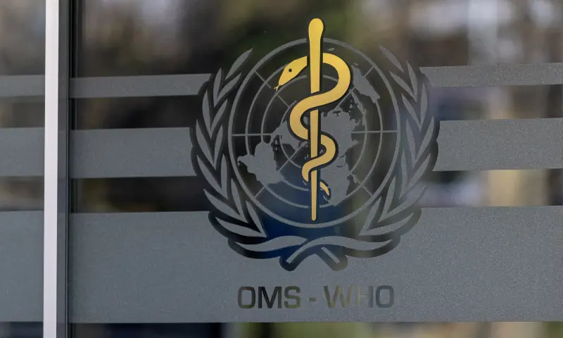 The logo of the World Health Organisation is seen at the WHO headquarters in Geneva, Switzerland on January 28, 2025. — Reuters/File The logo of the World Health Organisation is seen at the WHO headquarters in Geneva, Switzerland on January 28, 2025. — Reuters/File
