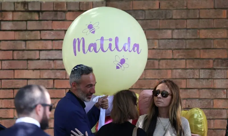 Alex Ryvchin, Co-Chief Executive Officer of the Executive Council of Australian Jewry (ECAJ), attends the funeral of Matilda, 10, who was killed during the mass shooting at Bondi beach on Sunday, in Sydney, Australia, on December 18. &mdash; Reuters