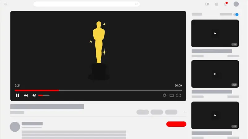 The Oscars are heading to YouTube starting 2029 &mdash; and they&rsquo;ll stream free worldwide