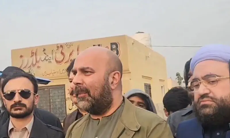 PTI leader Taimur Saleem Jhagra addresses reporters in Rawalpindi on December 18. — Screengrab via X/@Jhagra PTI leader Taimur Saleem Jhagra addresses reporters in Rawalpindi on December 18. — Screengrab via X/@Jhagra