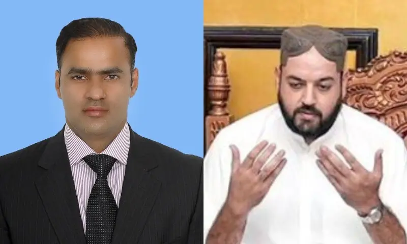 This combo photo shows  Abid Sher Ali (left) and Agha Shahbaz Ali Durrani. &mdash; Photos via NA website/APP
