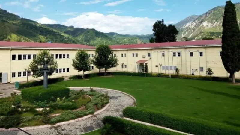 A File photo of Azad Jammu and Kashmir university (UAJK). &mdash;APP/File