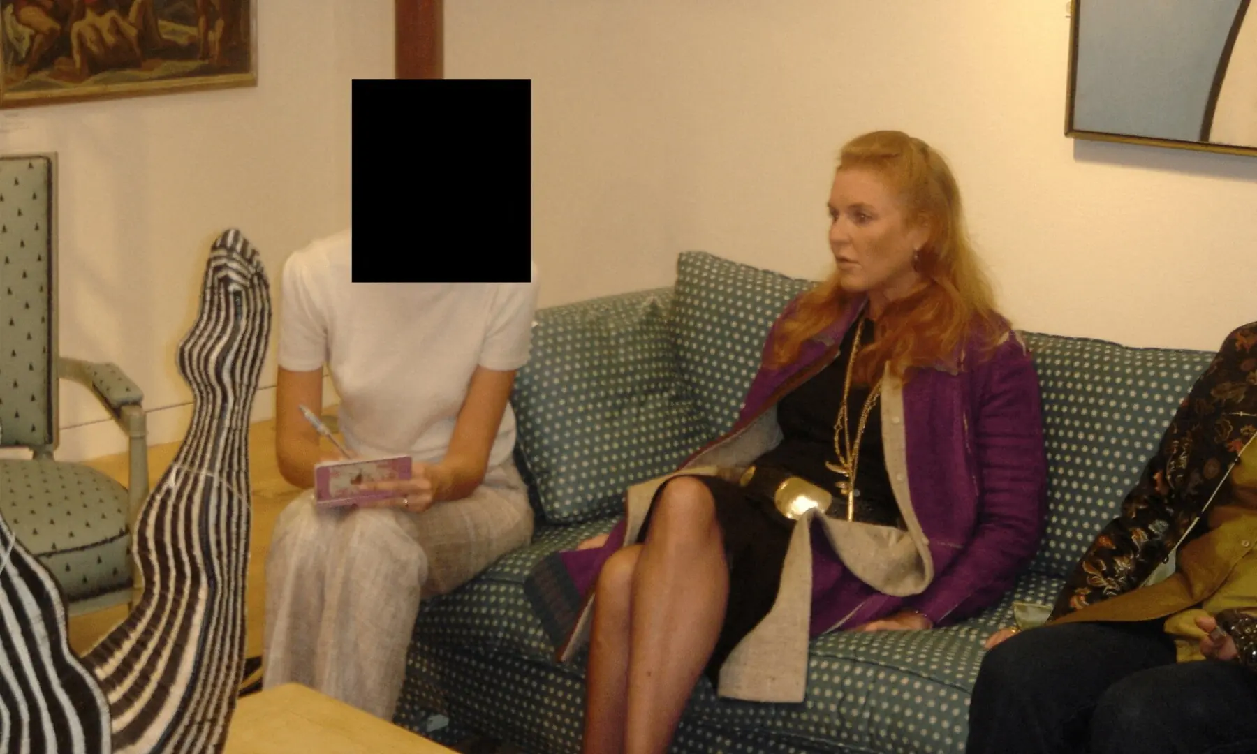 Sarah Ferguson, at the time Britain&rsquo;s Duchess of York, is seen in this image released by the Department of Justice in Washington, DC, US, on December 19, 2025 as part of a new trove of documents from its investigations into the late financier and convicted sex offender Jeffrey Epstein. &mdash;Reuters