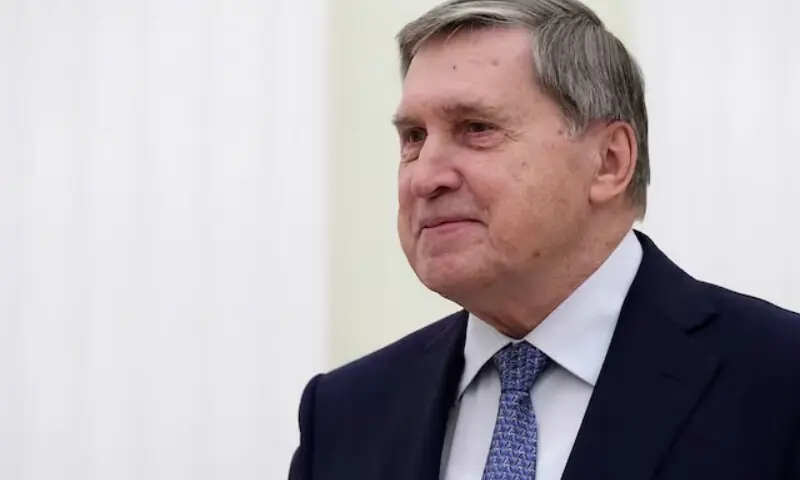 Russian foreign policy presidential aide Yuri Ushakov waits for a meeting of President Vladimir Putin with Indonesian President Prabowo Subianto at the Kremlin in Moscow, Russia, December 10, 2025. &mdash;Reuters/File