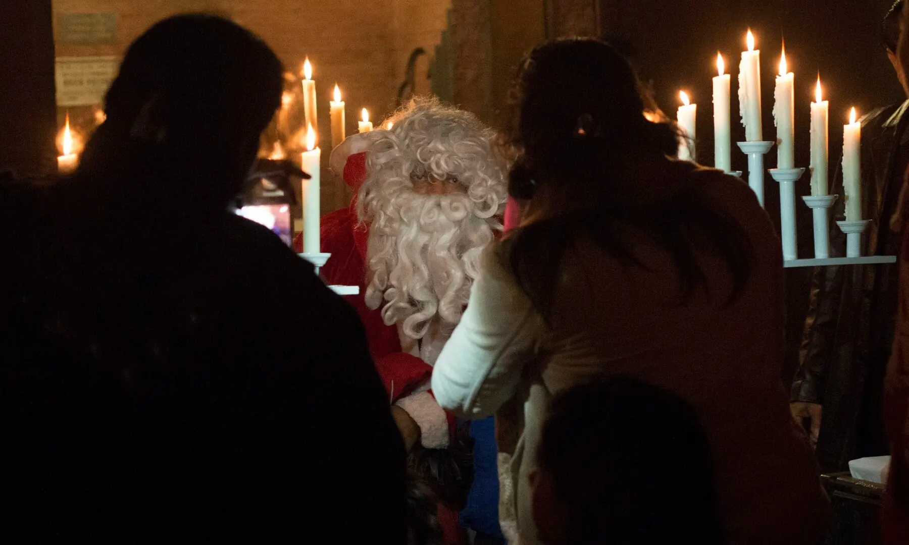 A man dressed as Santa at a pre-Christmas event in Karachi. &mdash; Fahim Siddiqui/White Star