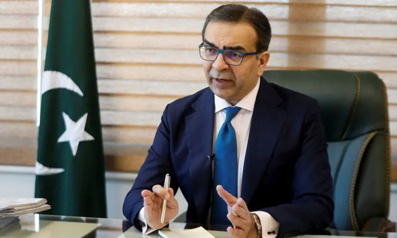 Adviser to the Prime Minister on Privatisation Muhammad Ali speaks at his office in Islamabad, Pakistan on December 24, 2025. &mdash; Reuters