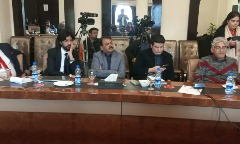 A roundtable meeting was held by the Human Rights Commission of Pakistan in Islamabad on Dec 24. &mdash; Photo courtesy HRCP/X