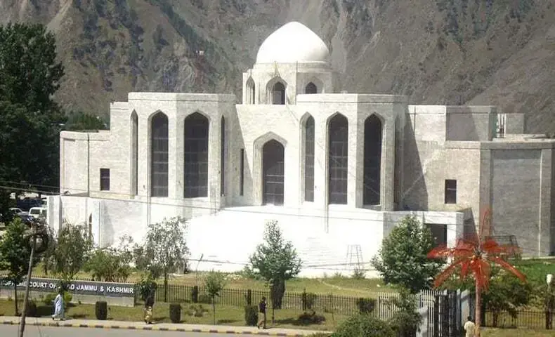 A file photo of the AJK High Court. — APP/File A file photo of the AJK High Court. — APP/File