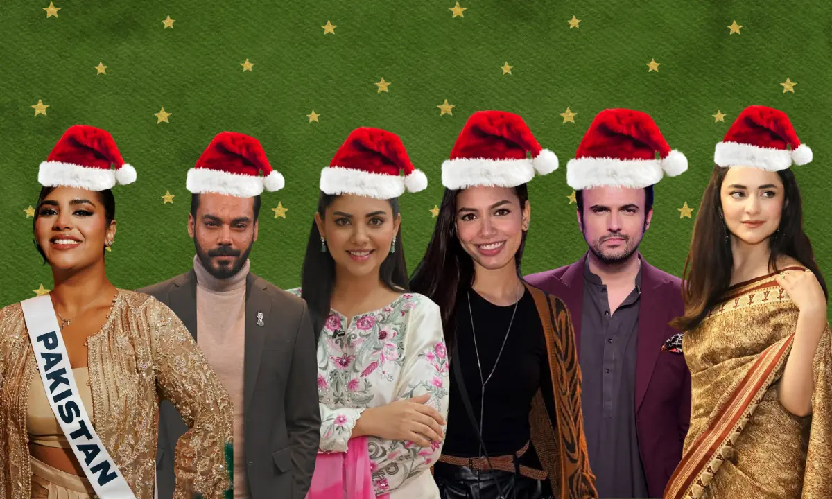 From Erica Robin to Sunita Marshall, Pakistani stars are spreading the Christmas joy