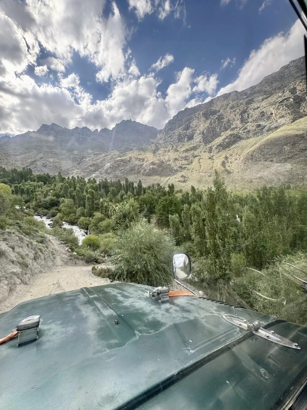  The stunning ride in Basho Valley 