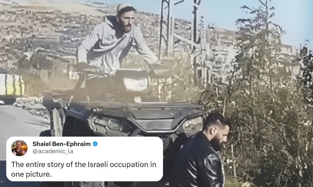 &lsquo;This is Zionism&rsquo; &mdash; Netizens horrified after Israeli settler runs over praying Palestinian in the West Bank