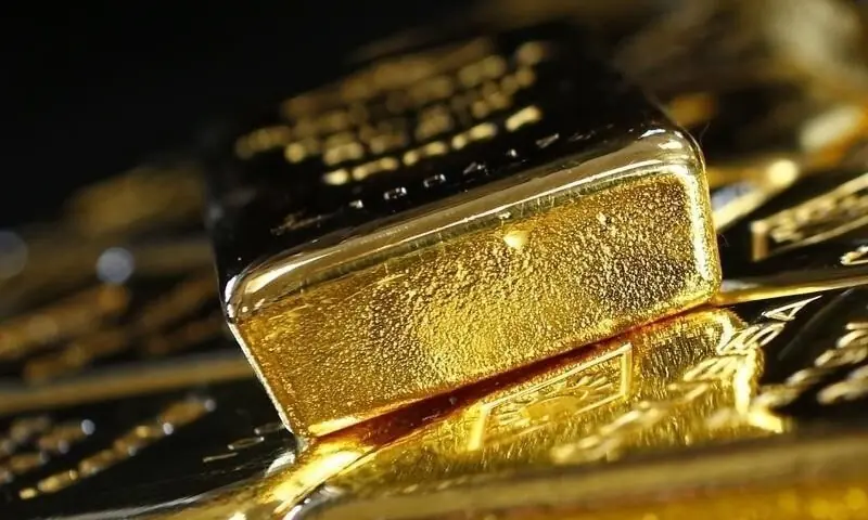 A file photo of gold bars. &mdash; Reuters/File