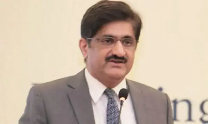 A file photo of Sindh Chief Minister Syed Murad Ali Shah. &mdash; DawnNewsTV/File