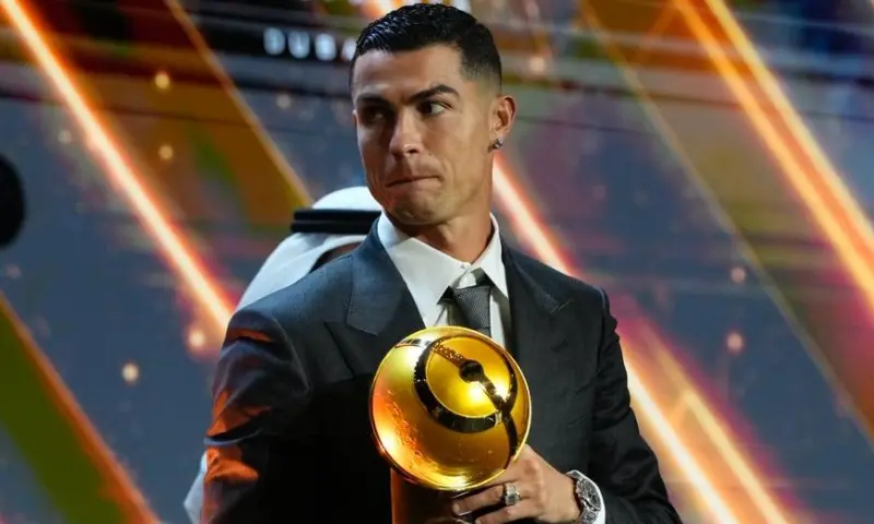 Cristiano Ronaldo was named Best Middle East Player at the Globe Soccer Awards in Dubai on Sunday. — Photo via X/@Cristiano Cristiano Ronaldo was named Best Middle East Player at the Globe Soccer Awards in Dubai on Sunday. — Photo via X/@Cristiano