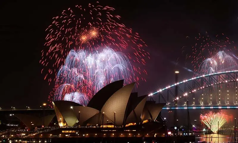 Fireworks explode over Sydney Harbour Bridge to mark the New Year in Sydney, Australia on January 1, 2026. — Reuters Fireworks explode over Sydney Harbour Bridge to mark the New Year in Sydney, Australia on January 1, 2026. — Reuters