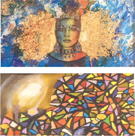 Some of the artworks displayed at the exhibition.—Fahim Siddiqi / White Star