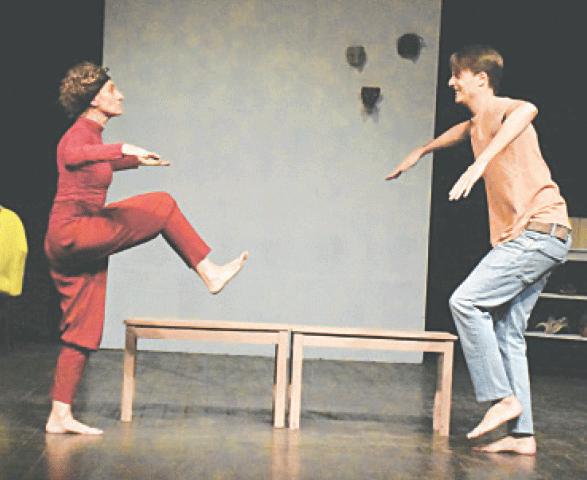  A scene from the play.&mdash;Dawn 