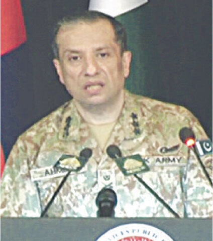 DG ISPR Lt Gen Ahmed Sharif Chaudhry