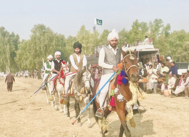 Brazen riders in bright costumes, decked out in pristine white tunics and multi-coloured waistcoats on freshly polished saddles, participate in a royal martial sport with centuries of legacy. — Dawn