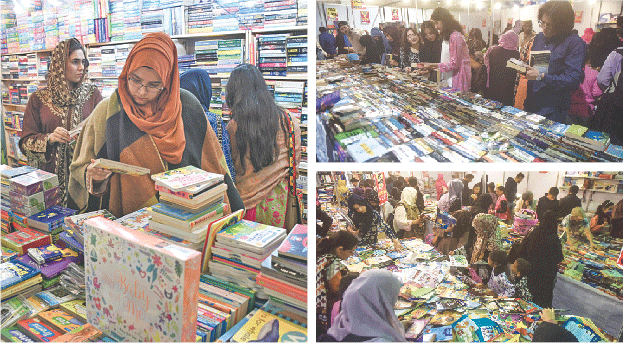   The book fair that has kicked off at the Expo Centre appears to have almost everything, covering a wide spectrum of subjects and genres for all age groups, catering to readers of almost every interest. &mdash; Online / Fahim Siddiqi / White Star  