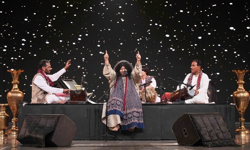 Abida Parveen performs at the LSAs