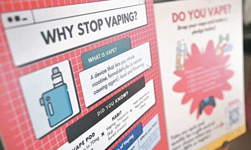 Of the 2,710 people caught, 257 were found in possession of vapes containing etomidate.—Courtesy The Straits Times Of the 2,710 people caught, 257 were found in possession of vapes containing etomidate.—Courtesy The Straits Times