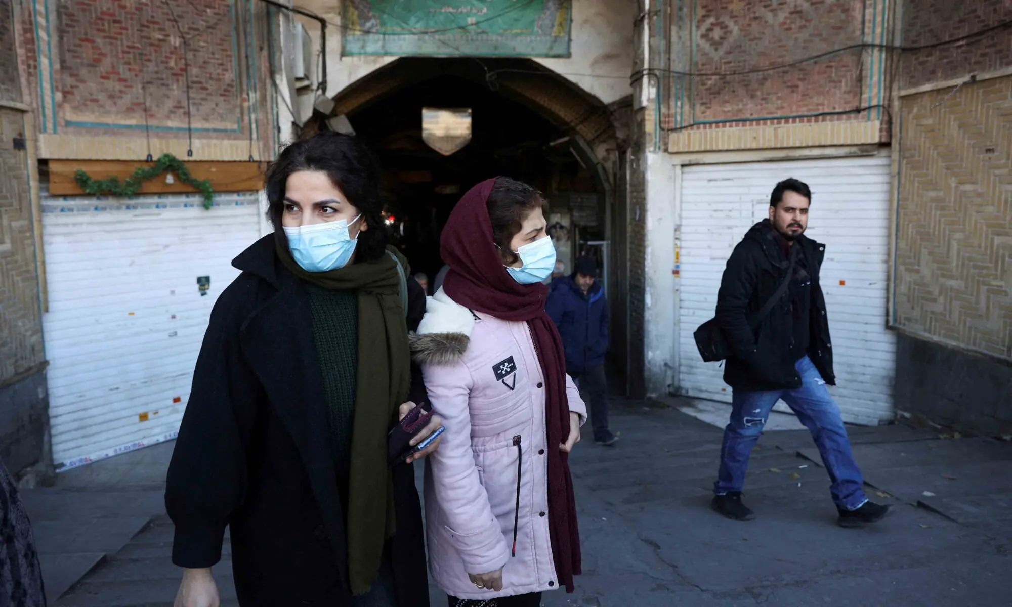 People walk past closed shops following protests over a plunge in the currency&rsquo;s value, in the Tehran Grand Bazaar in Tehran, Iran, December 30, 2025. &mdash; Reuters