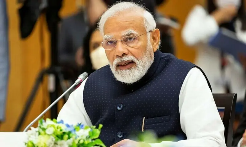 Indian Prime Minister Narendra Modi attends the Quad leaders&rsquo; summit, in Tokyo, Japan, May 24. &mdash; Reuters/File