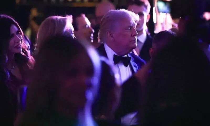 US President Donald Trump hosted Israeli Prime Minister Benjamin Netanyahu at a glittering New Year&rsquo;s Eve party at his lavish Mar-a-Lago resort on Wednesday, December 31. &mdash;AFP