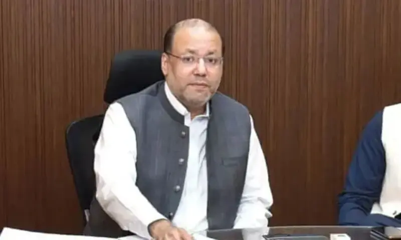 File Photo of Provincial Minister for Industries, Commerce and Investment, Chaudhary Shafay Hussain. &mdash;APP/File