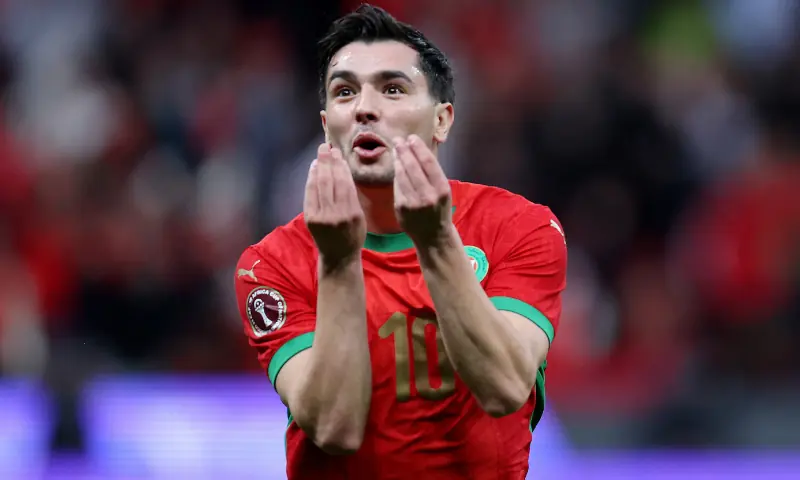 Morocco’s Brahim Diaz celebrates scoring their first goal at the AFCON Round of 16, Morocco v Tanzania, at the Prince Moulay Abdellah Stadium in Rabat, Morocco on January 4, 2026. — Reuters Morocco’s Brahim Diaz celebrates scoring their first goal at the AFCON Round of 16, Morocco v Tanzania, at the Prince Moulay Abdellah Stadium in Rabat, Morocco on January 4, 2026. — Reuters