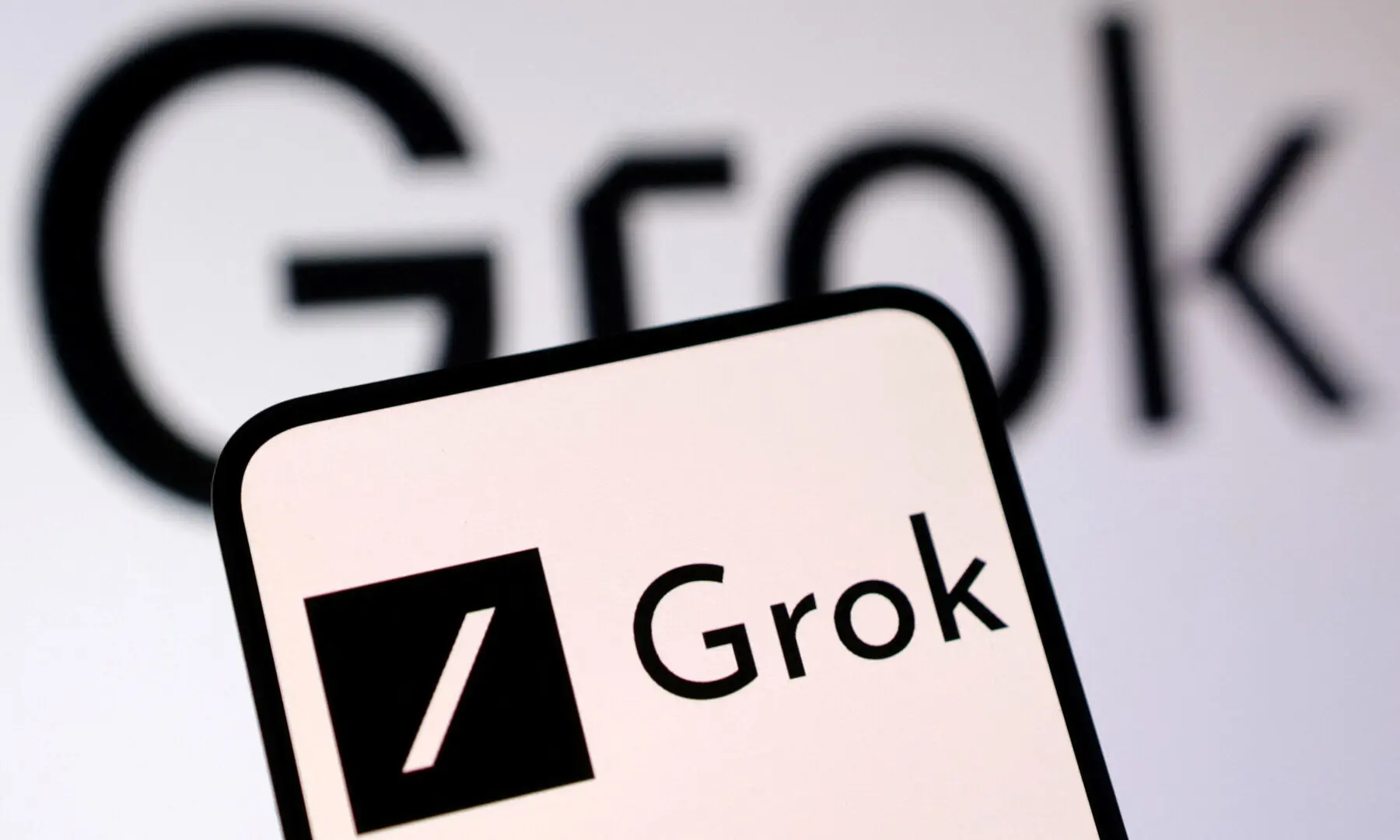 xAI Grok logo is seen in this illustration taken on Feb 16, 2025. &mdash; Reuters/Dado Ruvic/Illustration