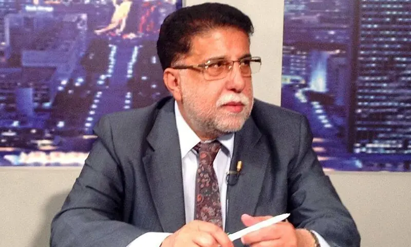 A file photo of Balochistan Irrigation Minister Mir Sadiq Umrani. &mdash; photo courtesy Sadiq Umrani via Facebook