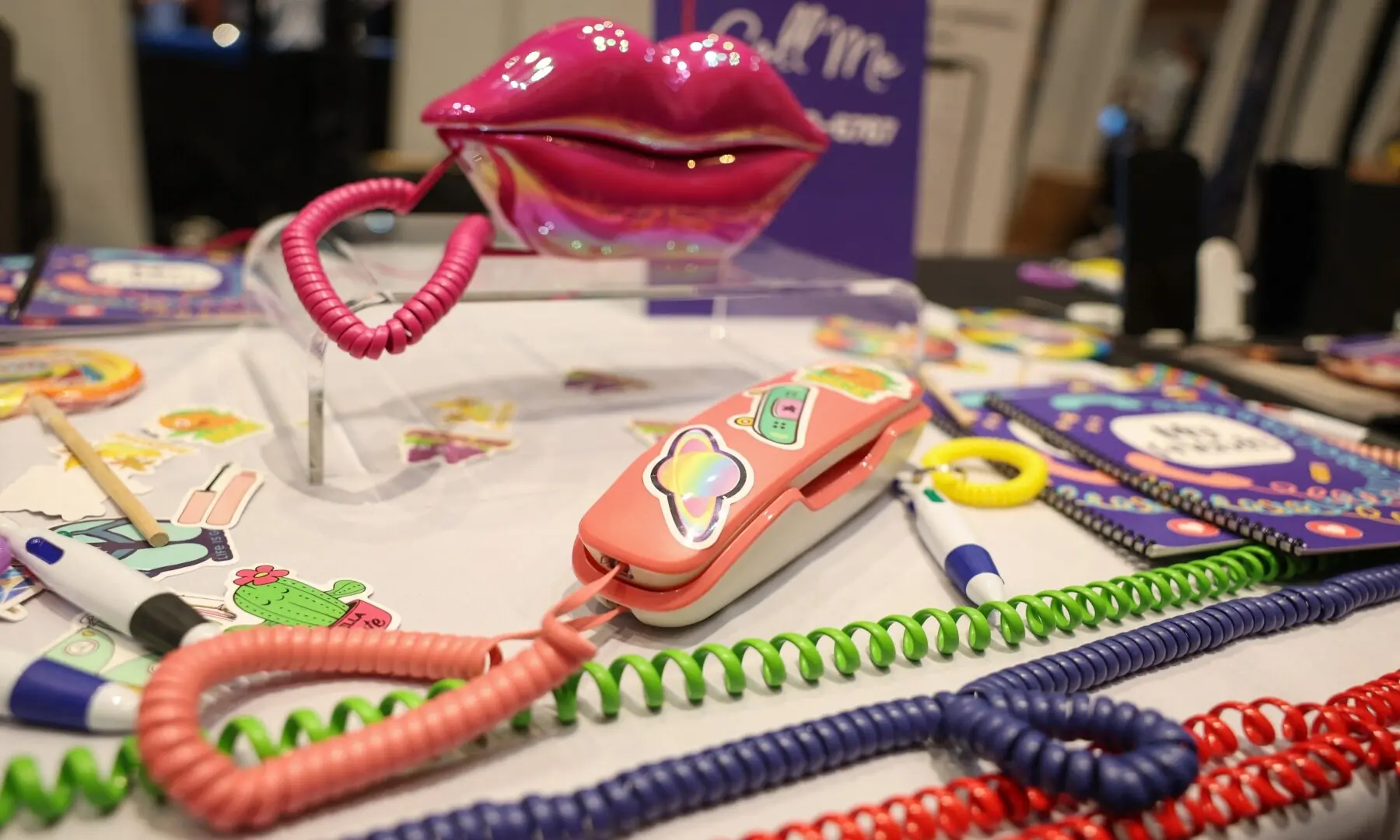 TKTK is displayed during Pepcom ahead of the annual Consumer Electronics Show (CES) in Las Vegas, Nevada on January 5, 2026. &mdash; Patrick T. Fallon / AFP