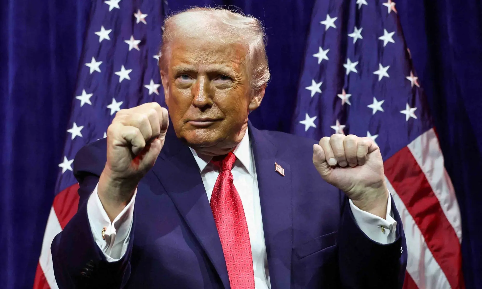 US President Donald Trump gestures as he addresses House Republicans at their annual issues conference retreat, at the Kennedy Center, renamed the Trump-Kennedy Center by the Trump-appointed board of directors, in Washington, DC, US, January 6, 2026. — Reuters US President Donald Trump gestures as he addresses House Republicans at their annual issues conference retreat, at the Kennedy Center, renamed the Trump-Kennedy Center by the Trump-appointed board of directors, in Washington, DC, US, January 6, 2026. — Reuters
