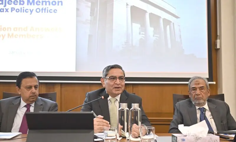 OICCI members engage in interactive session on taxation, policy reform, and stakeholder engagement at a critical juncture for Pakistan&rsquo;s economy on Jan 8. &mdash;@oicci_pakistan/X