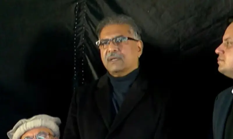 Barrister Ali Zafar speaks speaks during a gathering held on the second day of TTAP’s Lahore visit. — DawnNewsTV Barrister Ali Zafar speaks speaks during a gathering held on the second day of TTAP’s Lahore visit. — DawnNewsTV