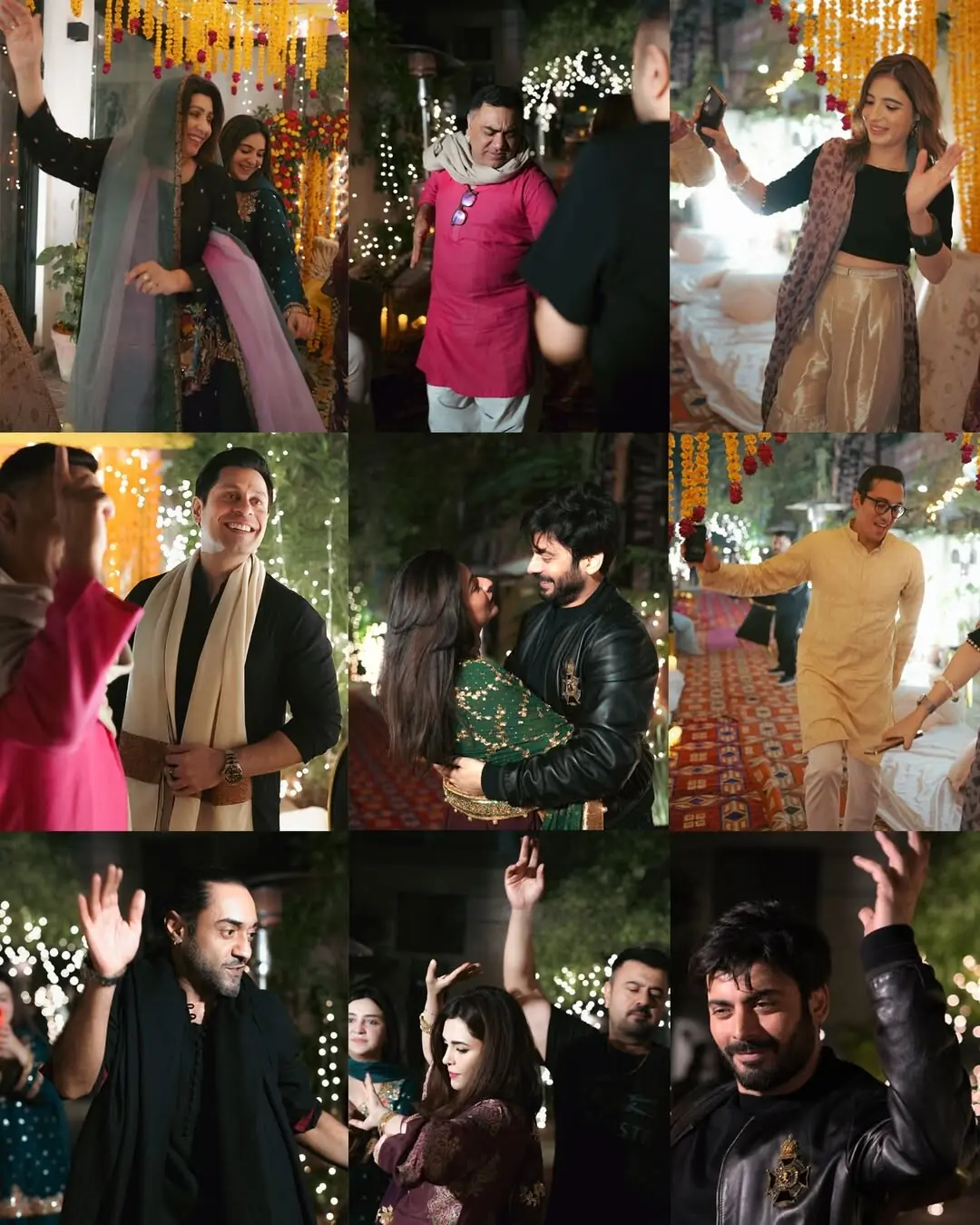 Pictures from the dance floor, we think Fawad is attempting bhangra. Photo: Kismet Weddings/Instagram