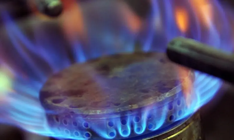 A file photo of a gas stove. &mdash; AFP/File