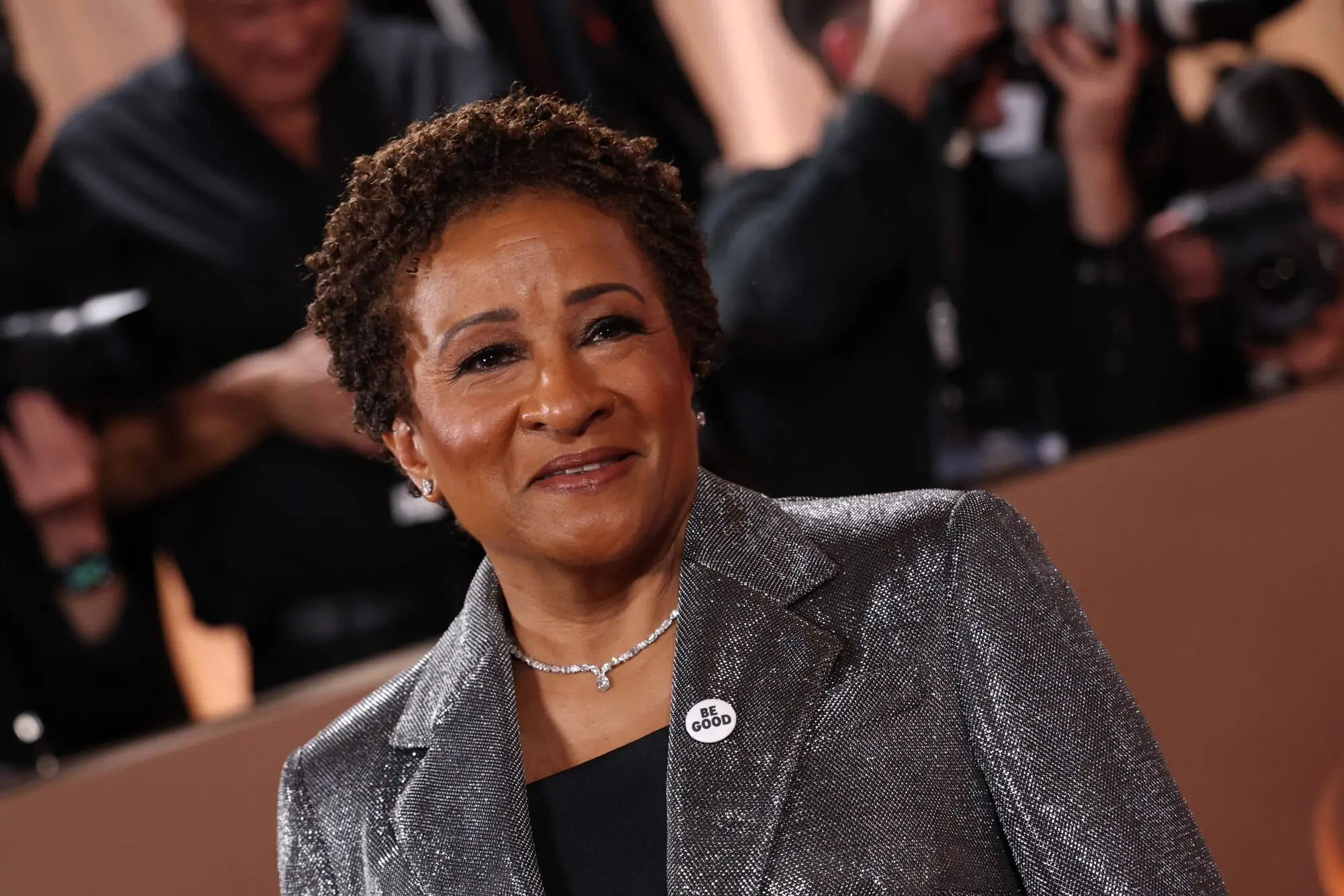  US comedian Wanda Sykes attends the 83rd annual Golden Globe Awards. &mdash; AFP 