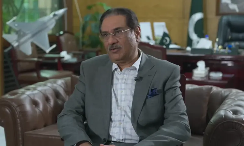 Defence Production Minister Raza Hayat Harraj speaks with BBC Urdu during an interview, in this footage aired on Jan 14, 2026. — screengrab courtesy BBC Urdu Defence Production Minister Raza Hayat Harraj speaks with BBC Urdu during an interview, in this footage aired on Jan 14, 2026. — screengrab courtesy BBC Urdu