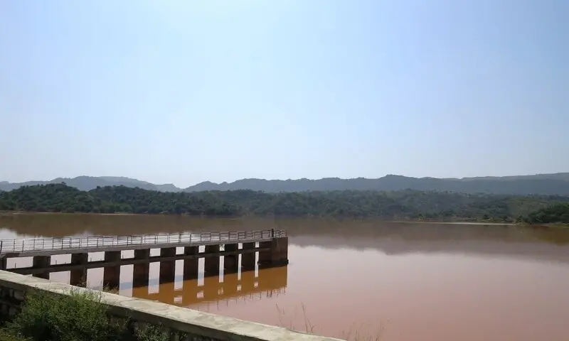 A file photo of a water harvesting dam. &mdash; Photo courtesy Rizwan Safdar/File