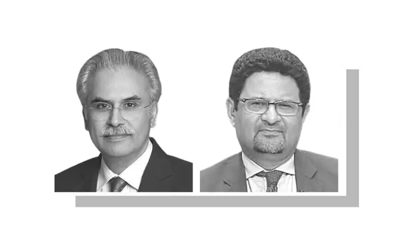 Zafar Mirza (left) is a former SAPM on health with ministerial status, adjunct professor of health systems and president of the Pakistan Association of Lifestyle Medicine. Miftah Ismail (right) is a former finance minister.