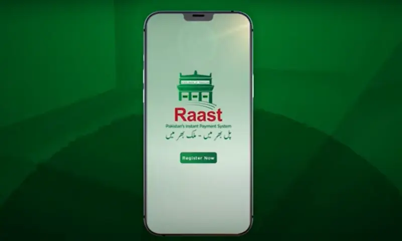 Raast payment system. &mdash; Screengrab via SBP X/File