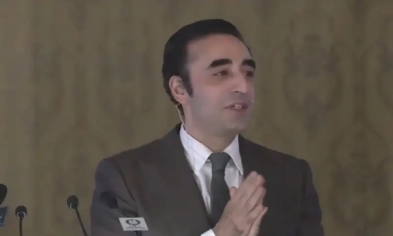 PPP chief Bilawal Bhutto-Zardari addresses an event at the President’s House in Islamabad on January 15. — MediaCellPPP via X PPP chief Bilawal Bhutto-Zardari addresses an event at the President’s House in Islamabad on January 15. — MediaCellPPP via X